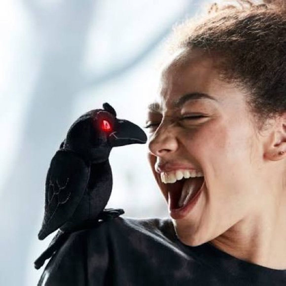 Disney Parks Haunted Mansion Raven Light Up Shoulder Pal - Picture 4 of 10